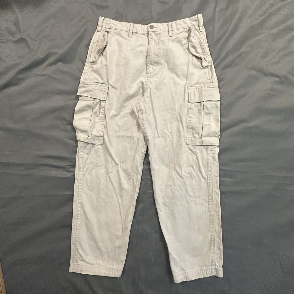 Vintage Gap Cargo Khaki Pants Men's 32x30 Baggy Military Army Tactical Y2K 00s
